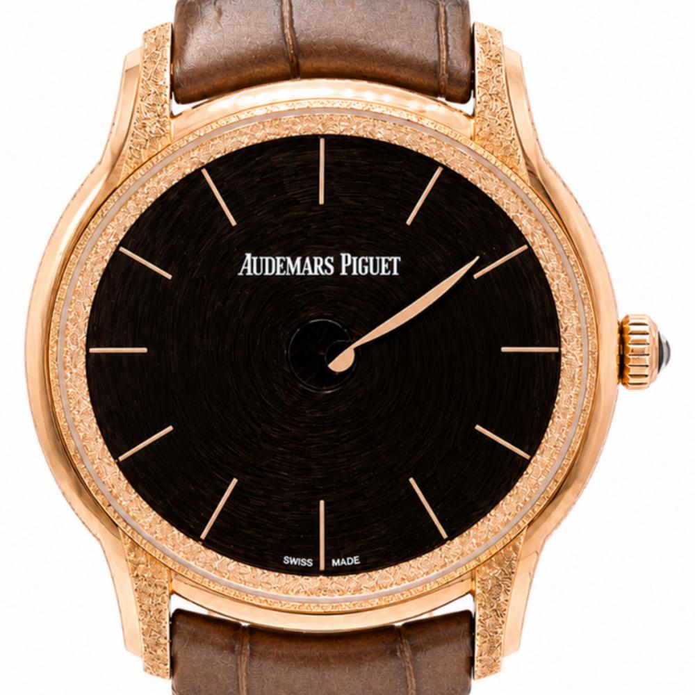 Audemars Piguet Rose Gold Millenary 77266OR.GG.A823CR.01 Watch